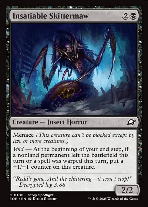 Insatiable Skittermaw (Foil) - Edge of Eternities