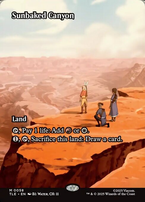 Sunbaked Canyon (Borderless) - Avatar: The Last Airbender: Eternal-Legal