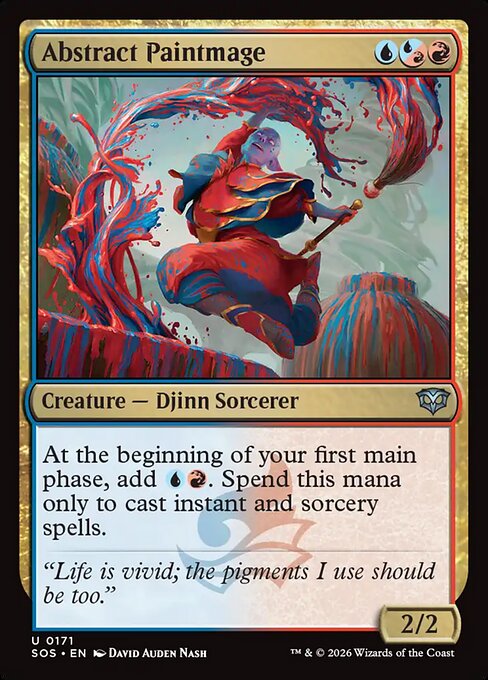 Abstract Paintmage - Secrets of Strixhaven