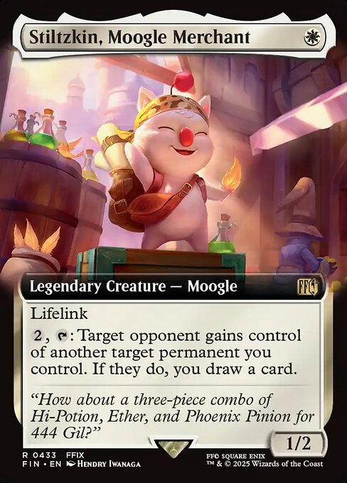 Stiltzkin, Moogle Merchant (Extended Art) - FINAL FANTASY