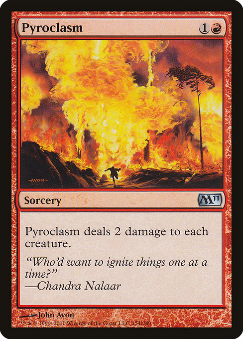 Pyroclasm (Foil) - Magic 2011 (M11)
