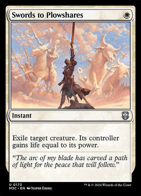 Swords to Plowshares - Commander: Modern Horizons 3