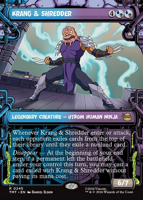Krang & Shredder (Showcase) - Teenage Mutant Ninja Turtles