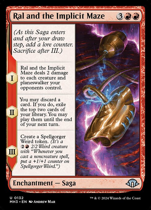 Ral and the Implicit Maze (Foil) - Modern Horizons 3