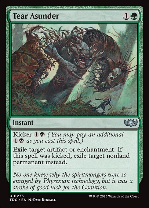 Tear Asunder - Commander: Tarkir: Dragonstorm