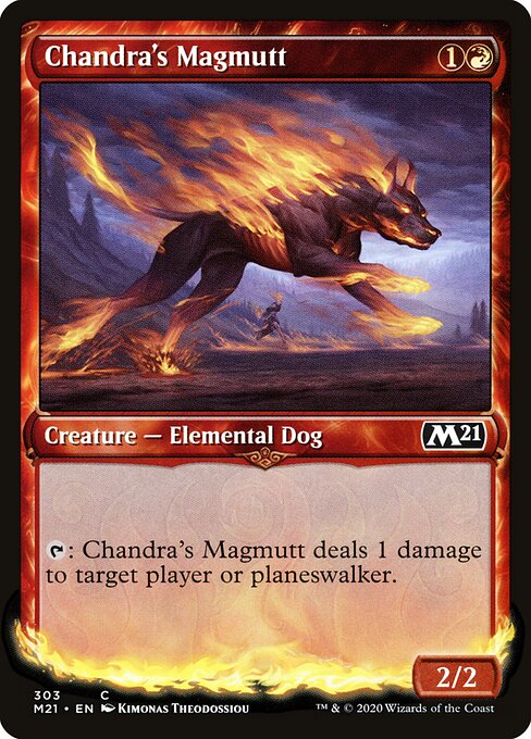 Chandra's Magmutt (Showcase) - Core Set 2021