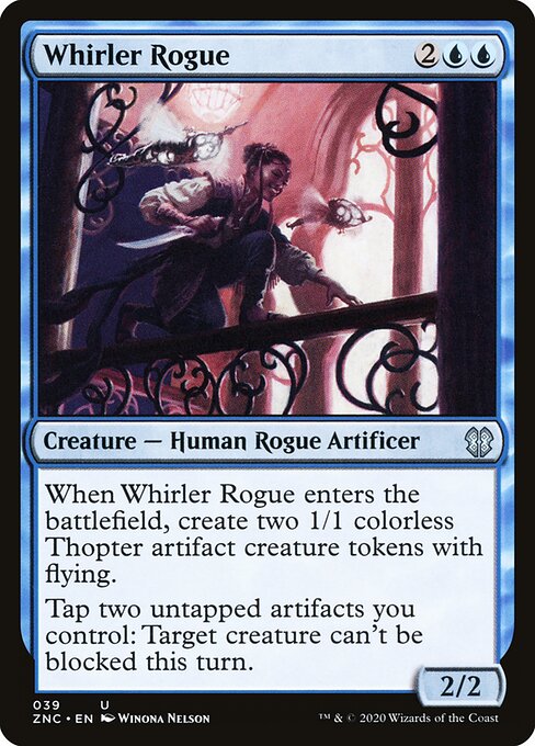 Whirler Rogue - Commander: Zendikar Rising