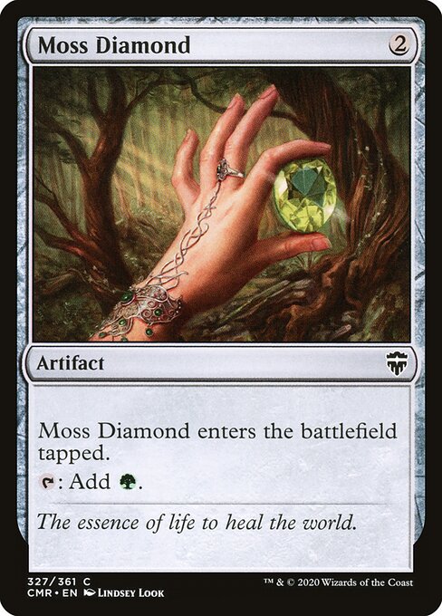 Moss Diamond (Foil) - Commander Legends