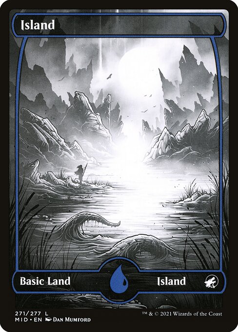 Island (271) (Foil) - Innistrad: Midnight Hunt