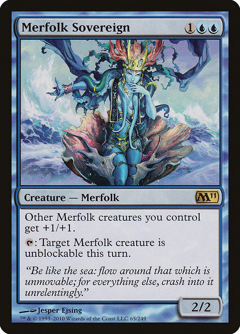 Merfolk Sovereign - Magic 2011 (M11)