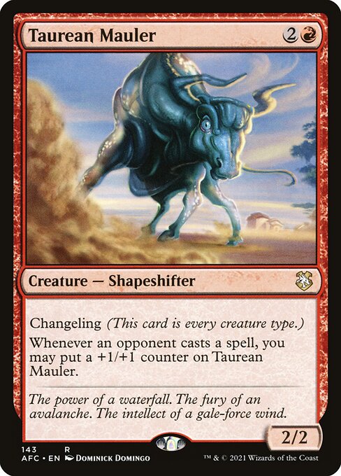 Taurean Mauler - Commander: Adventures in the Forgotten Realms