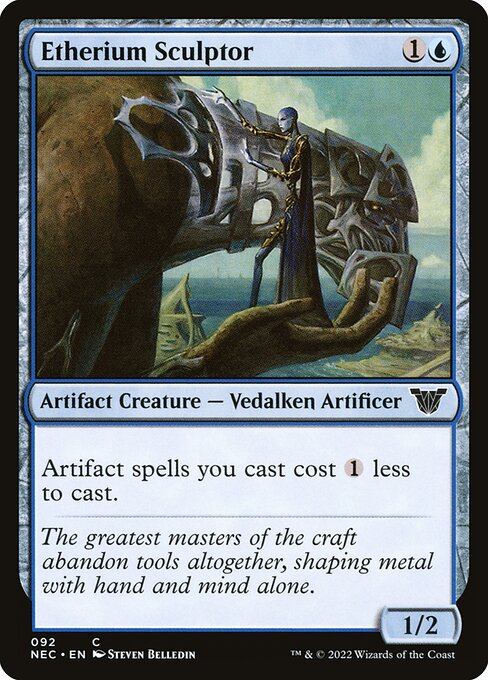 Etherium Sculptor - Commander: Kamigawa: Neon Dynasty