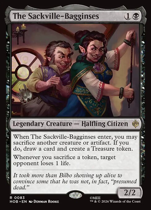 The Sackville-Bagginses (Foil) - The Hobbit
