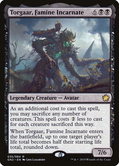 Torgaar, Famine Incarnate - Magic Game Night 2019