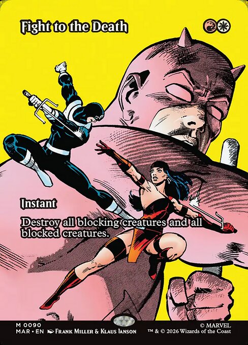 Fight to the Death (Borderless) - Marvel Universe Eternal-Legal