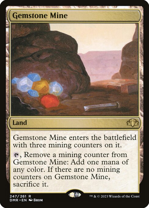 Gemstone Mine (Foil) - Dominaria Remastered