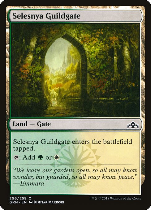 Selesnya Guildgate (256) - Guilds of Ravnica