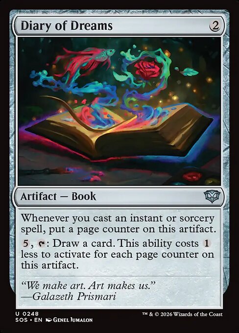 Diary of Dreams (Foil) - Secrets of Strixhaven