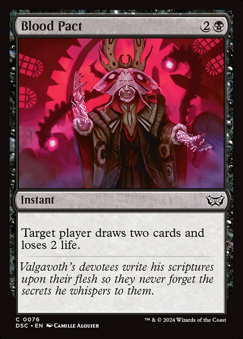 Blood Pact - Commander: Duskmourn: House of Horror