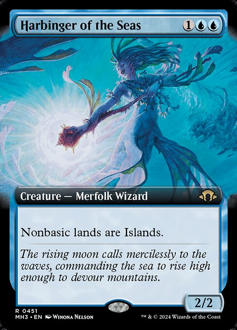 Harbinger of the Seas (Extended Art) (Foil) - Modern Horizons 3
