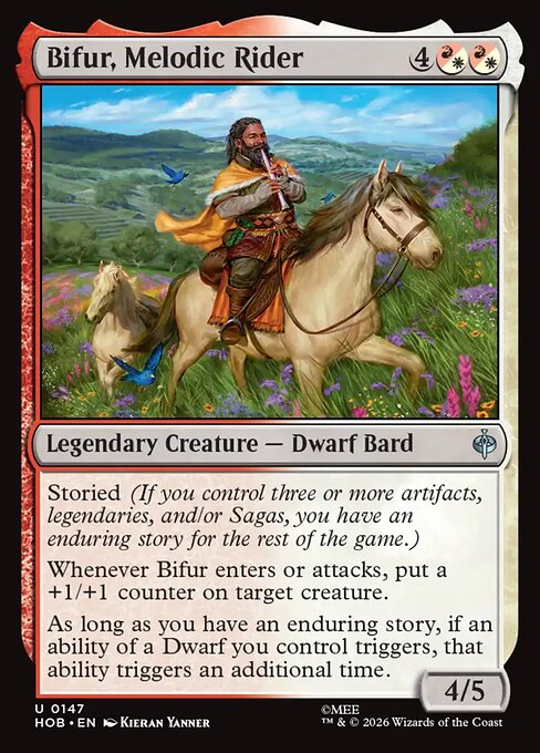 Bifur, Melodic Rider (Foil) - The Hobbit