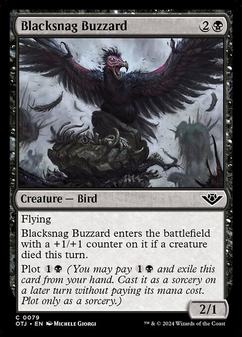 Blacksnag Buzzard - Outlaws of Thunder Junction