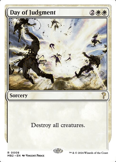 Day of Judgment (White Border) - Mystery Booster 2