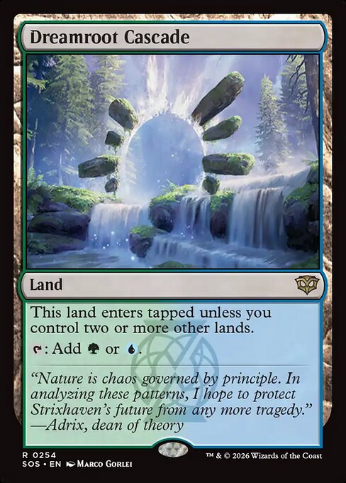 Dreamroot Cascade - Secrets of Strixhaven