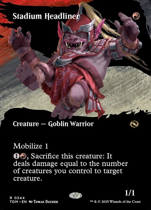 Stadium Headliner (Borderless) - Tarkir: Dragonstorm