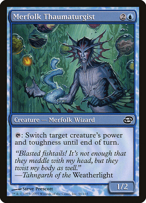 Merfolk Thaumaturgist (Foil) - Planar Chaos