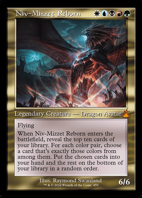 Niv-Mizzet Reborn (Retro Frame) - Ravnica Remastered