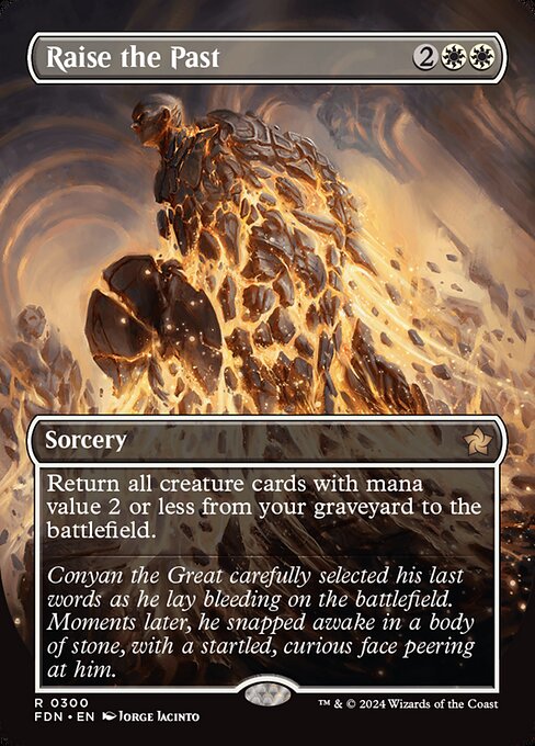 Raise the Past (Borderless) - Foundations