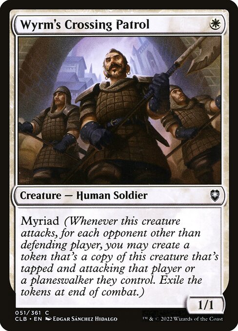Wyrm's Crossing Patrol - Commander Legends: Battle for Baldur's Gate