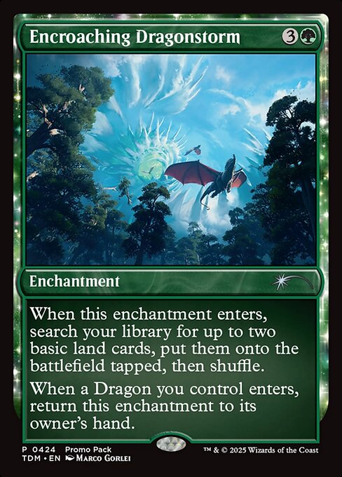 Encroaching Dragonstorm (Foil) - Promo Pack: Tarkir: Dragonstorm