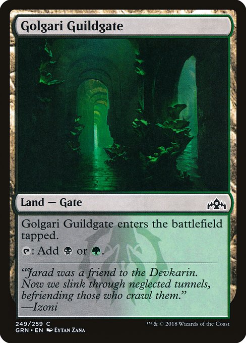 Golgari Guildgate (249) - Guilds of Ravnica