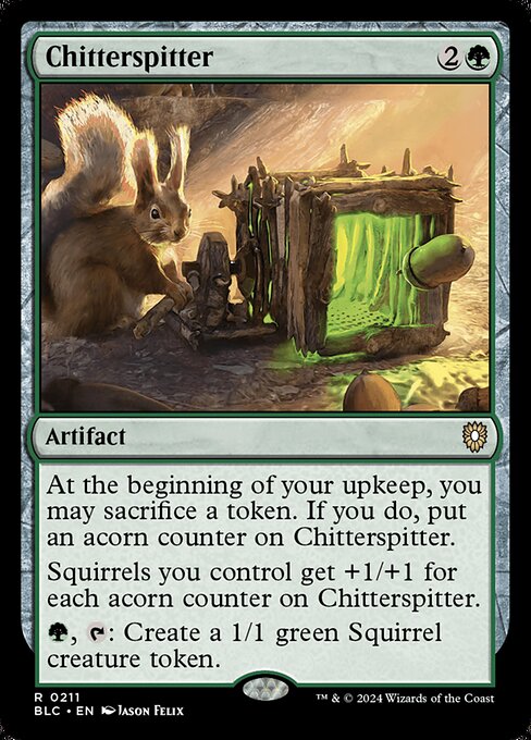 Chitterspitter - Commander: Bloomburrow