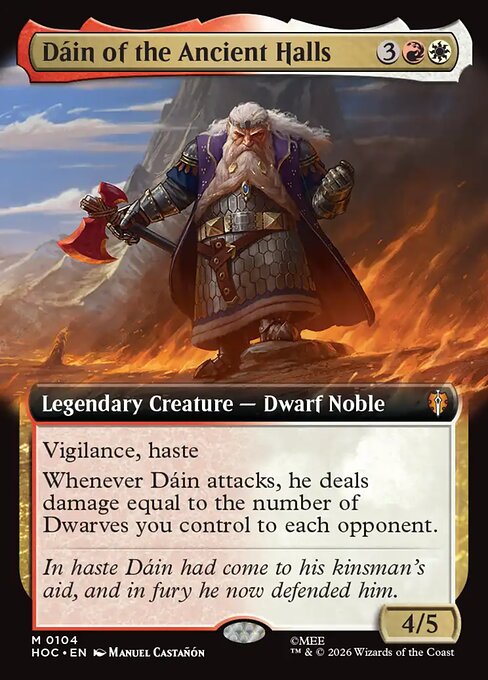 Dain of the Ancient Halls (Extended Art) - The Hobbit: Eternal-Legal