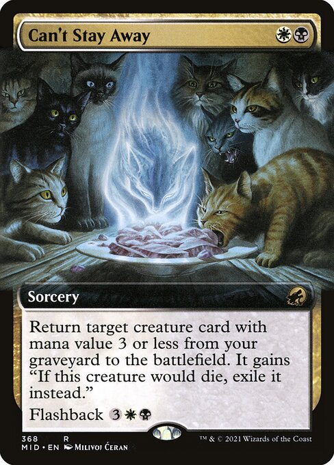 Can't Stay Away (Extended Art) - Innistrad: Midnight Hunt