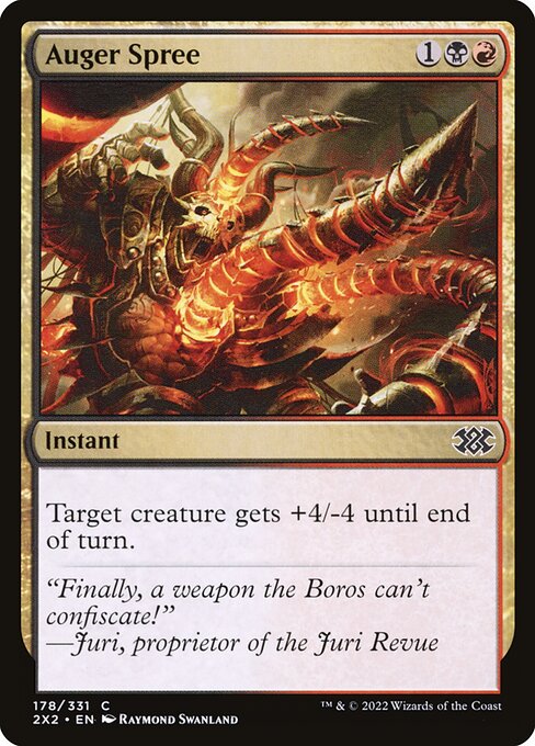 Auger Spree (Foil) - Double Masters 2022