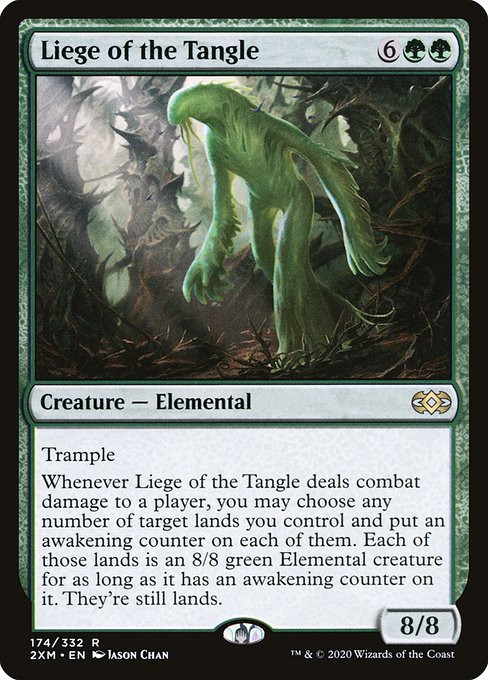 Liege of the Tangle (Foil) - Double Masters