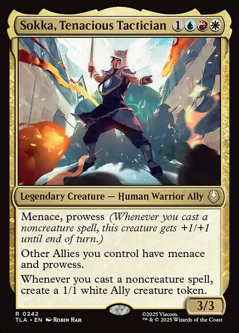 Sokka, Tenacious Tactician (Foil) - Avatar: The Last Airbender