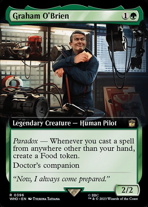 Graham O'Brien (Extended Art) - Universes Beyond: Doctor Who