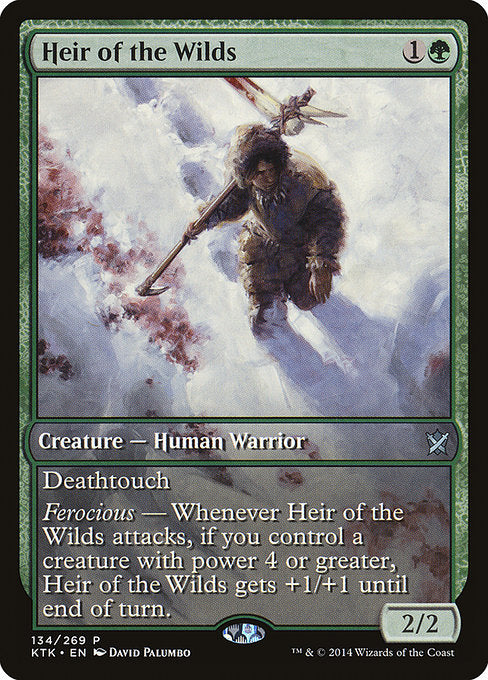 Heir of the Wilds - Game Day & Store Championship Promos