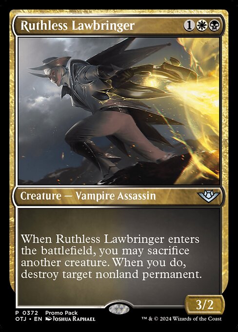 Ruthless Lawbringer - Promo Pack: Outlaws of Thunder Junction