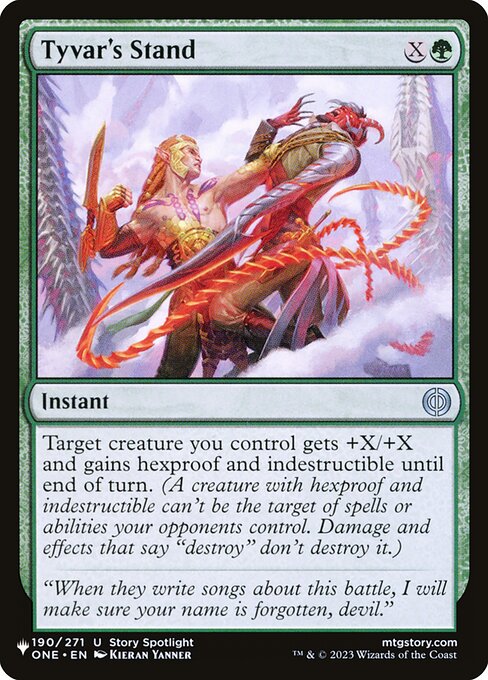 Tyvar's Stand - The List Reprints