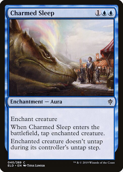 Charmed Sleep (Foil) - Throne of Eldraine