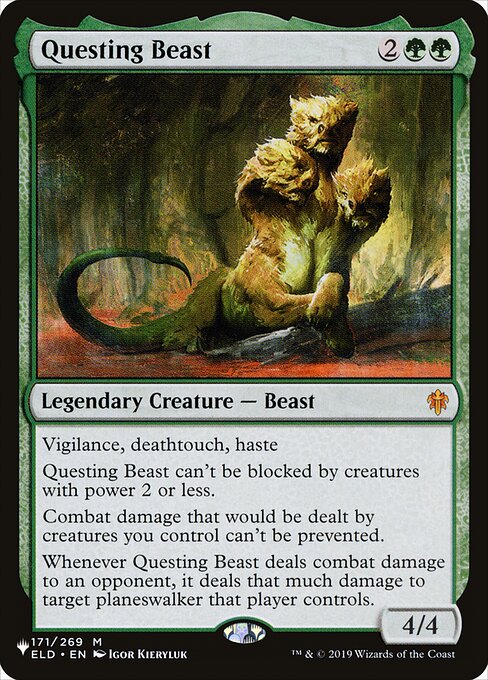 Questing Beast - The List Reprints