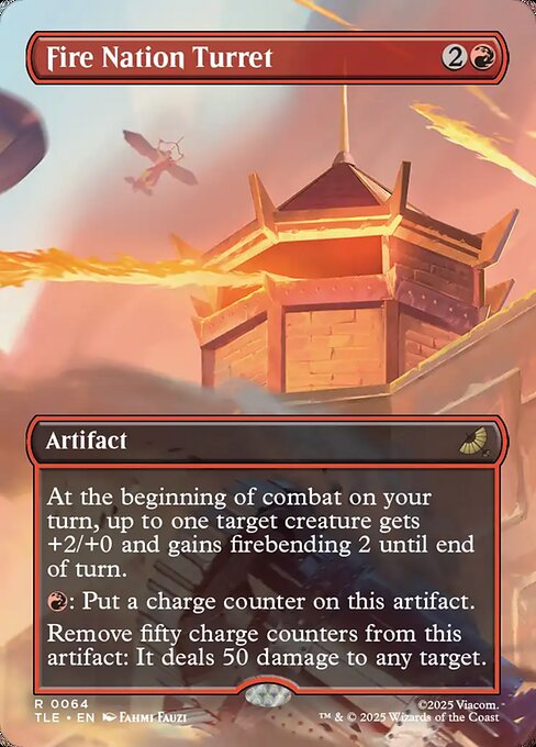 Fire Nation Turret (Borderless) - Avatar: The Last Airbender: Eternal-Legal