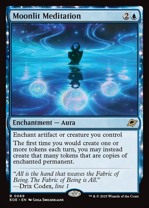 Moonlit Meditation (Foil) - Edge of Eternities