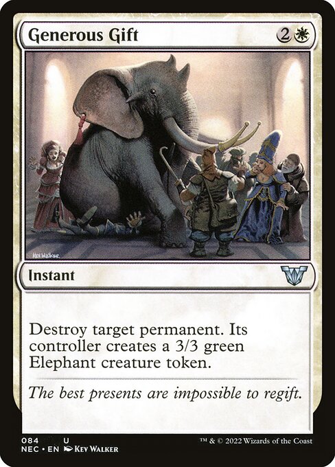 Generous Gift - Commander: Kamigawa: Neon Dynasty